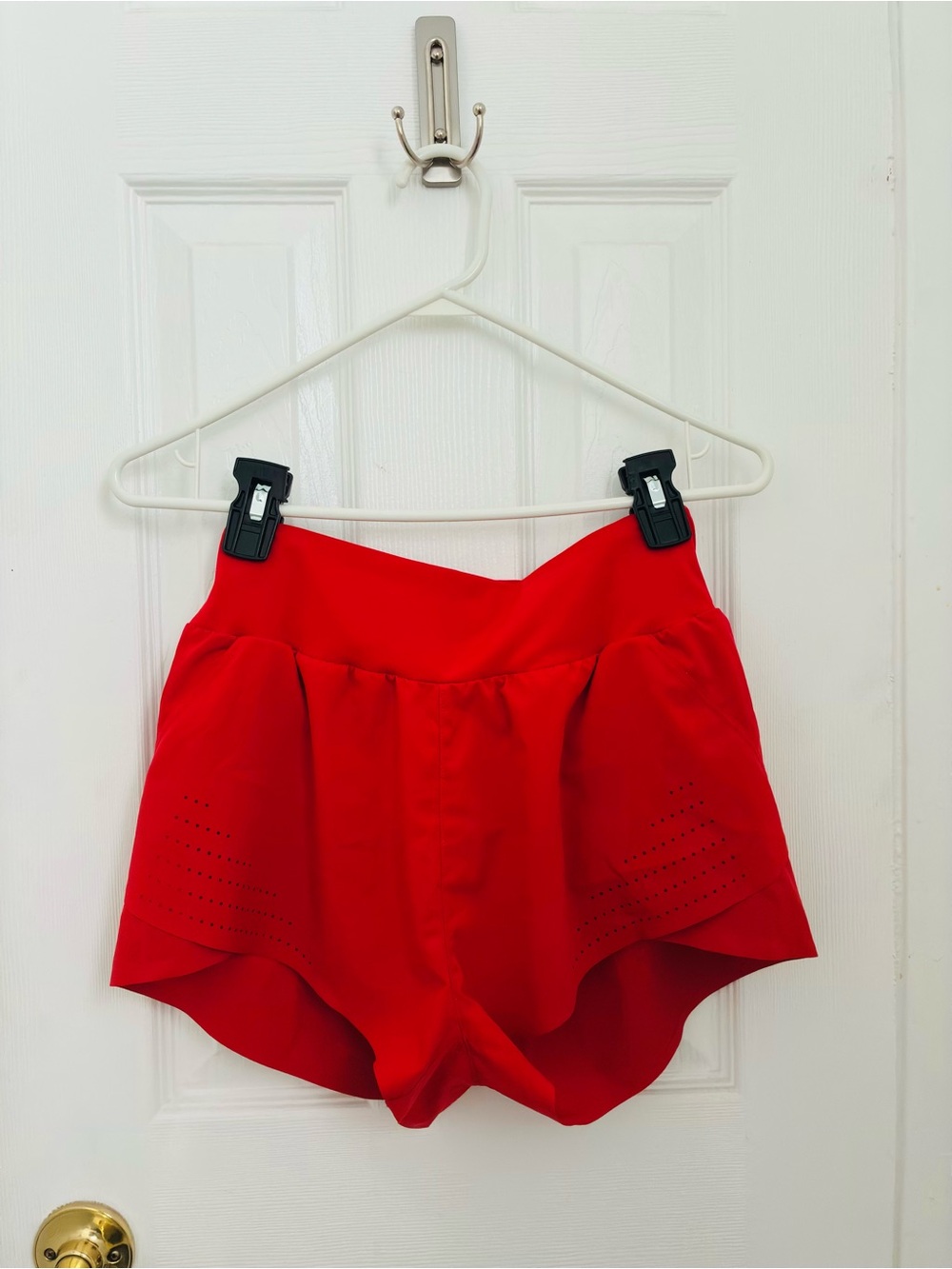 JoyLab Red Women's Athletic Skort-Style Shorts